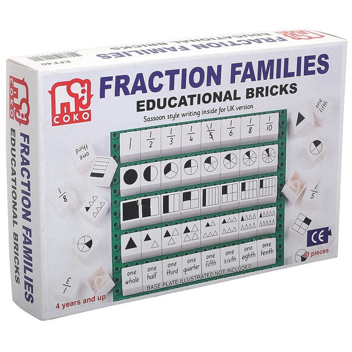 COKO - Fraction Families (Set of 40)