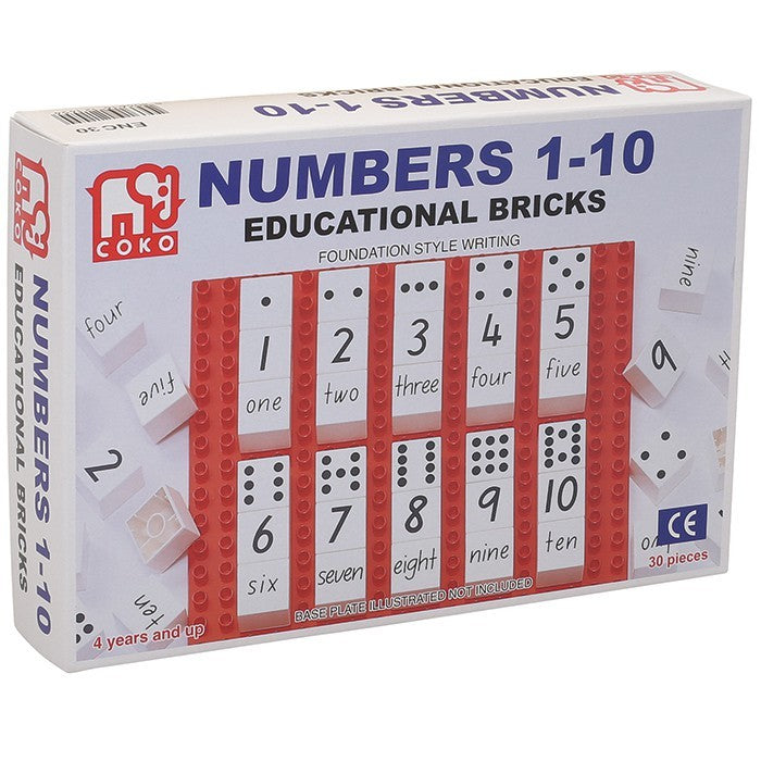 COKO - Numbers 1-10 Set of 30