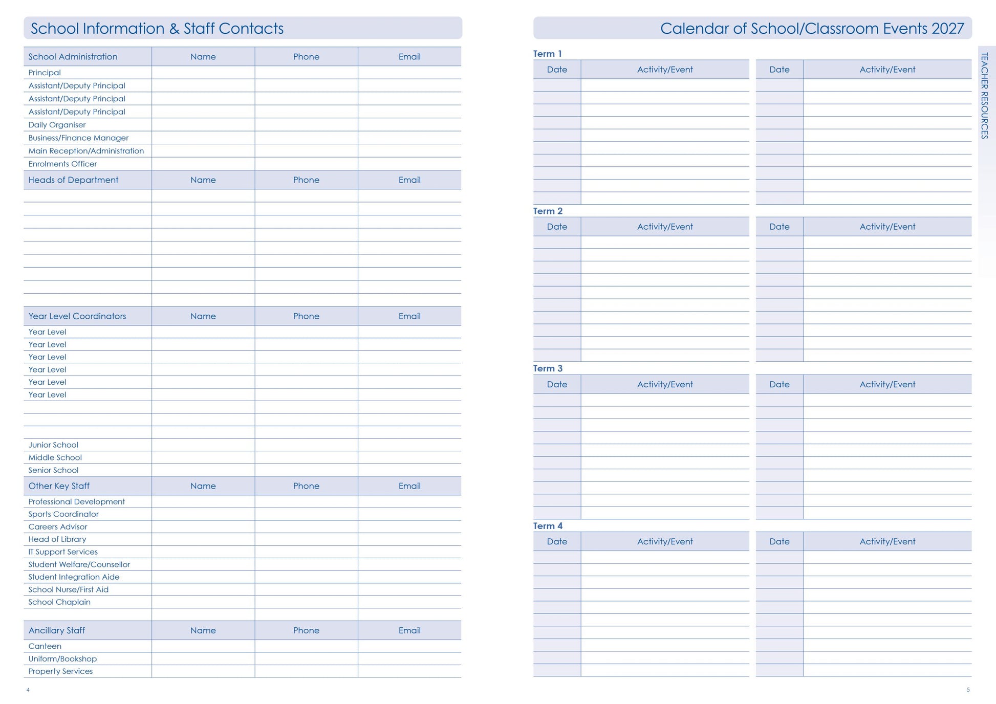 2495 At A View Monthly Planner 2027_04-05