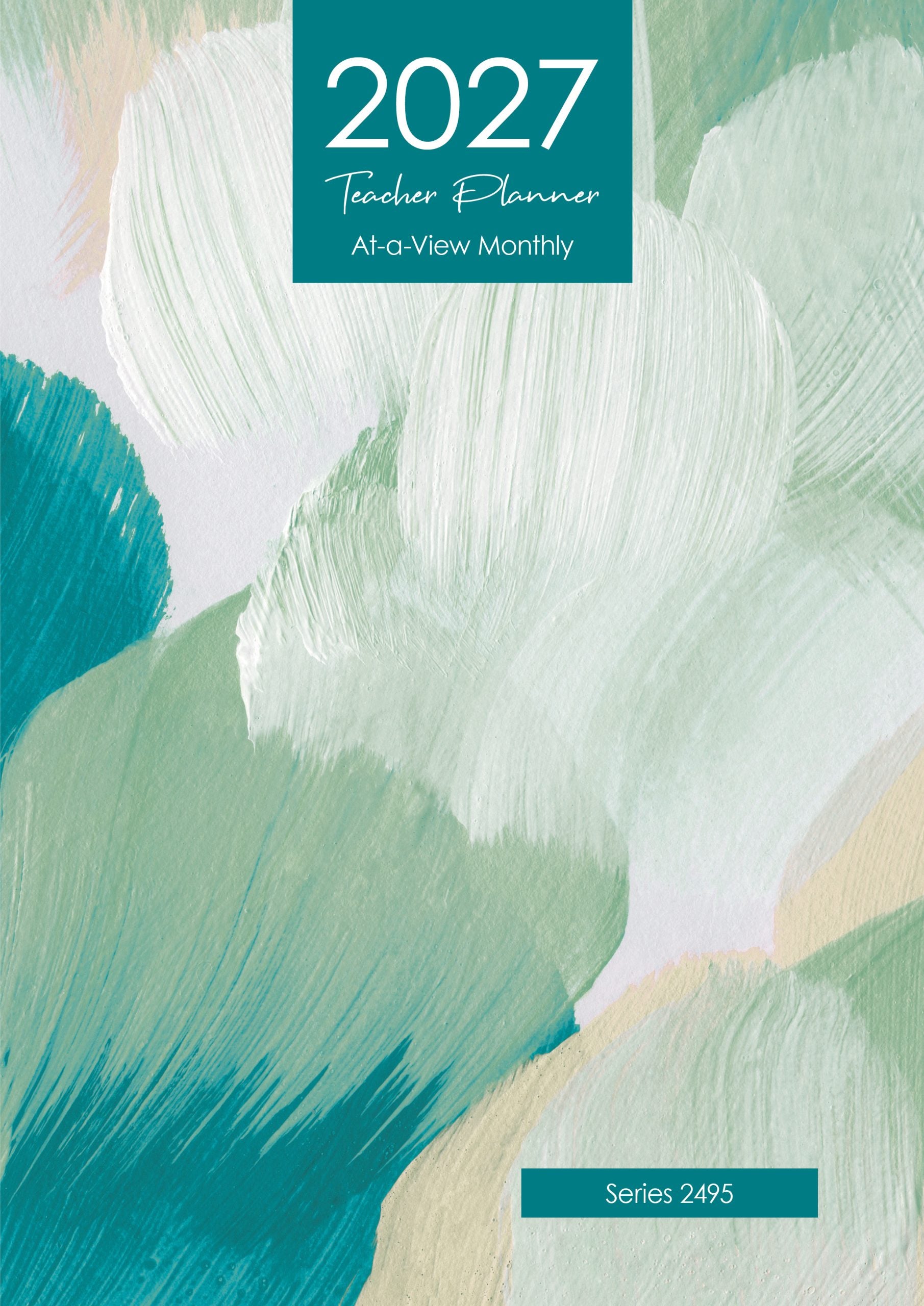 2495 at a view monthly planner teacher