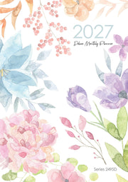 Deluxe At-A-View Monthly Planner 2027 - A4, Saddle Stitched — Createl 2495D — image 1