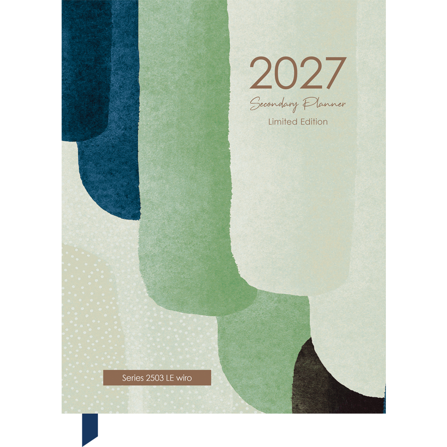 Limited Edition Secondary Weekly Planner 2027 - A4, Wiro Bound — Createl 2503LE — image 1