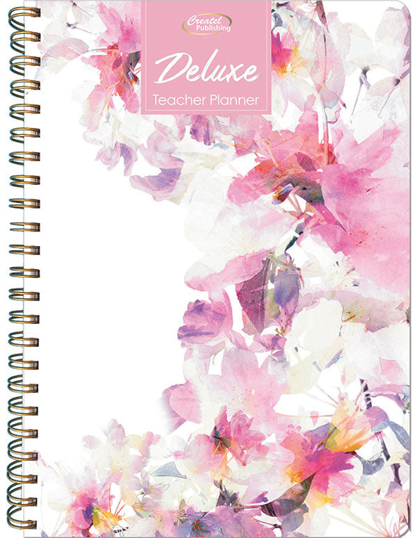 Deluxe Secondary 6-Period Daily Planner 2027 - Rouge - A4, Wiro Bound — Createl 2522C — image 1