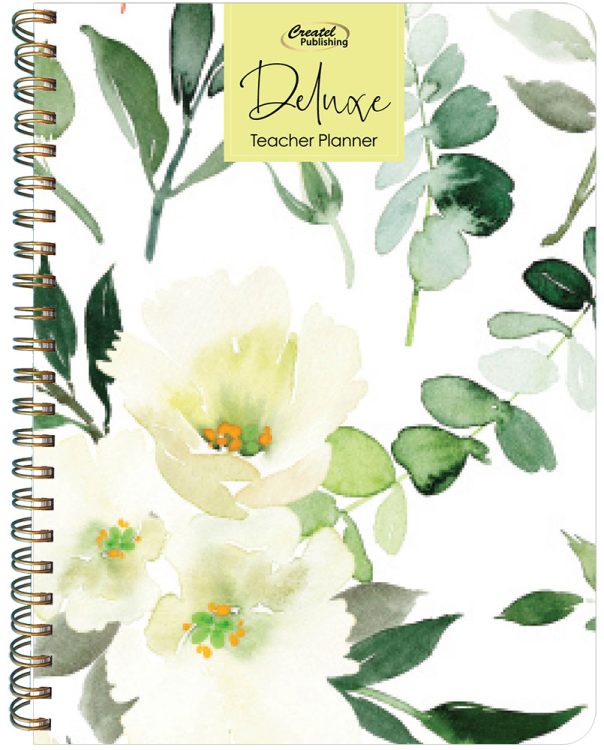 Deluxe Secondary 6-Period Weekly Planner 2027 - Harmony - A4, Wiro Bound — Createl 2523H — image 1