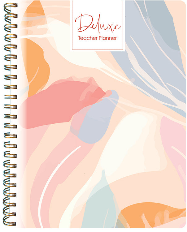 Deluxe Secondary 6-Period Weekly Planner 2027 - Breeze - A4, Wiro Bound — Createl 2523R — image 1