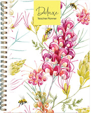 Deluxe Primary 6-Period Weekly Planner 2027 - Grevillea - A4, Wiro Bound — Createl 2525U — image 1