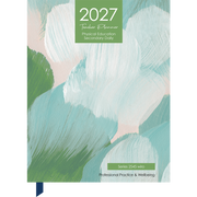 Secondary 7-Period Physical Education Daily Planner 2027 - A4, Wiro Bound — Createl 2545 — image 1