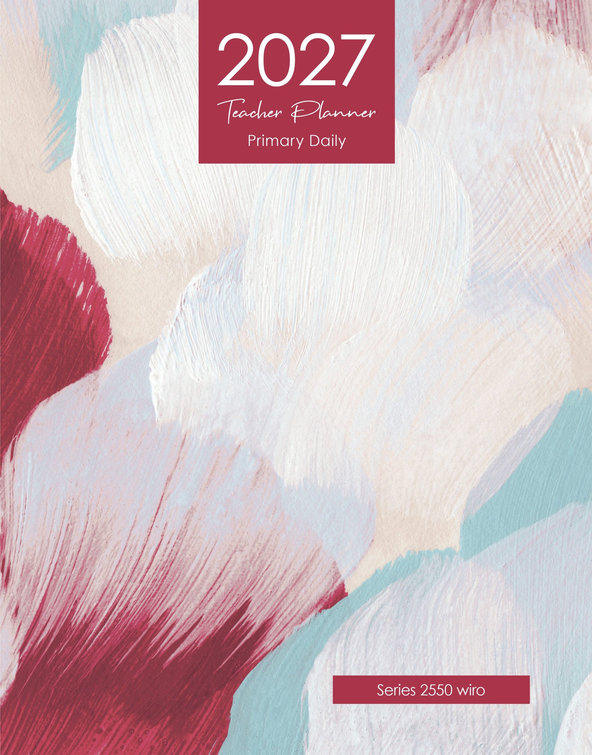 2550 Primary Daily teacher planner