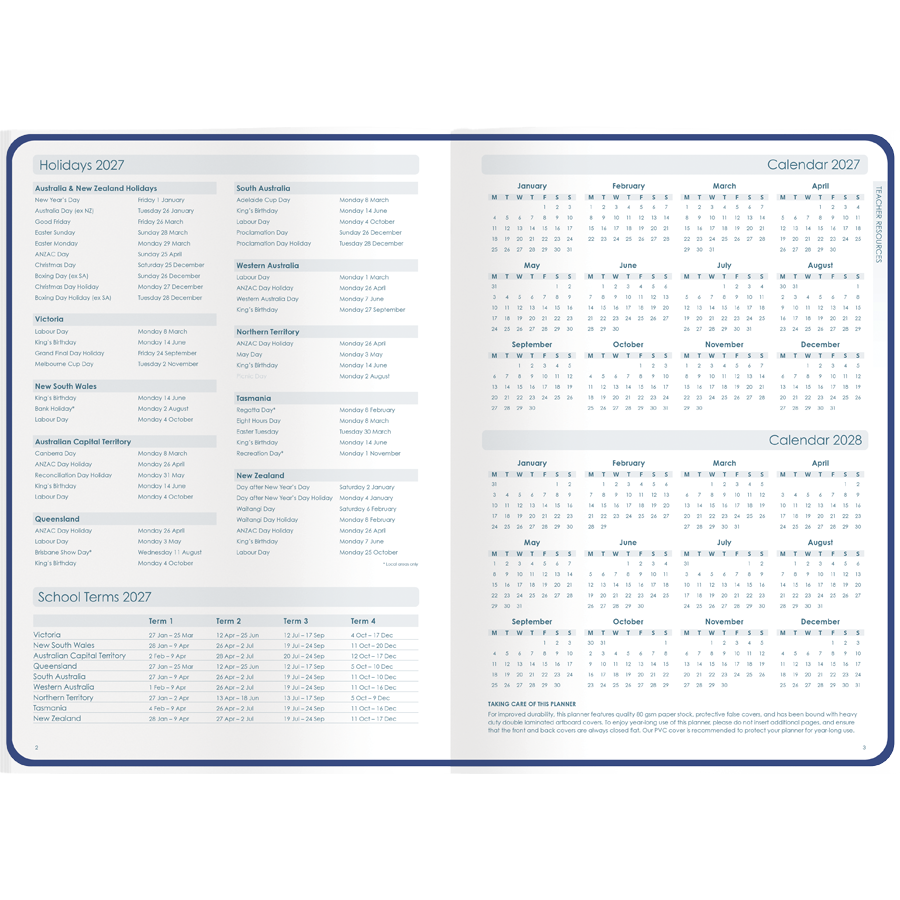 2559BR Classic Planner teacher planner