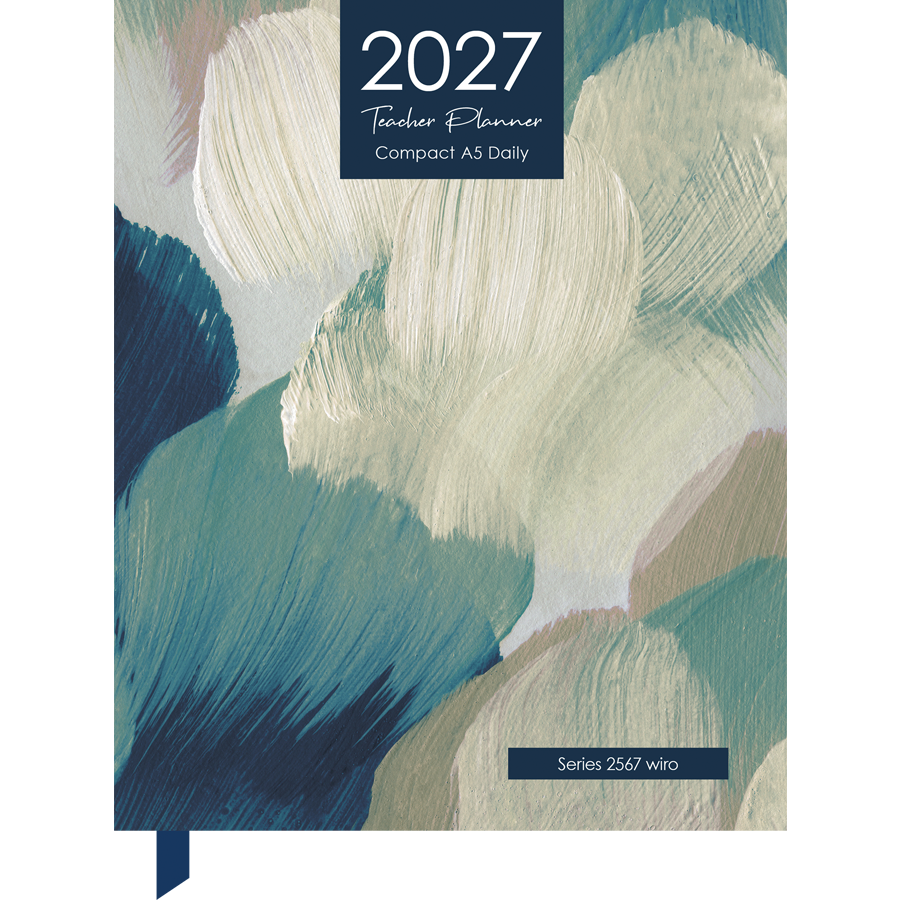 2567 Compact A5 Daily wiro-bound planner