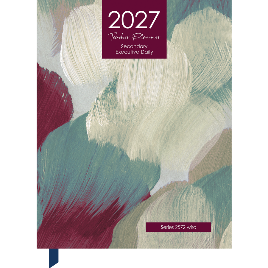 Executive Daily Teacher Planner 2572
