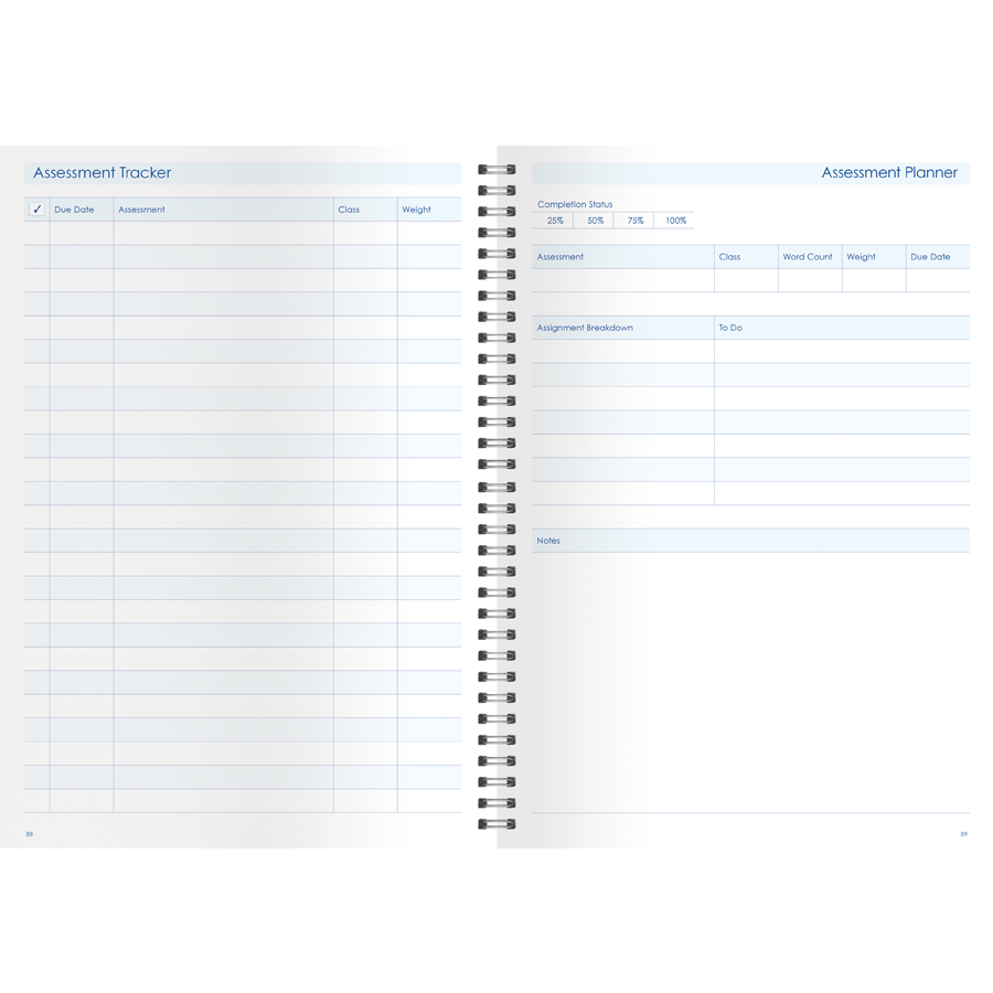 2577 Weekly Pre-Service Planner student teachers
