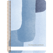 Luxe Meeting & Record Book Blue Haven