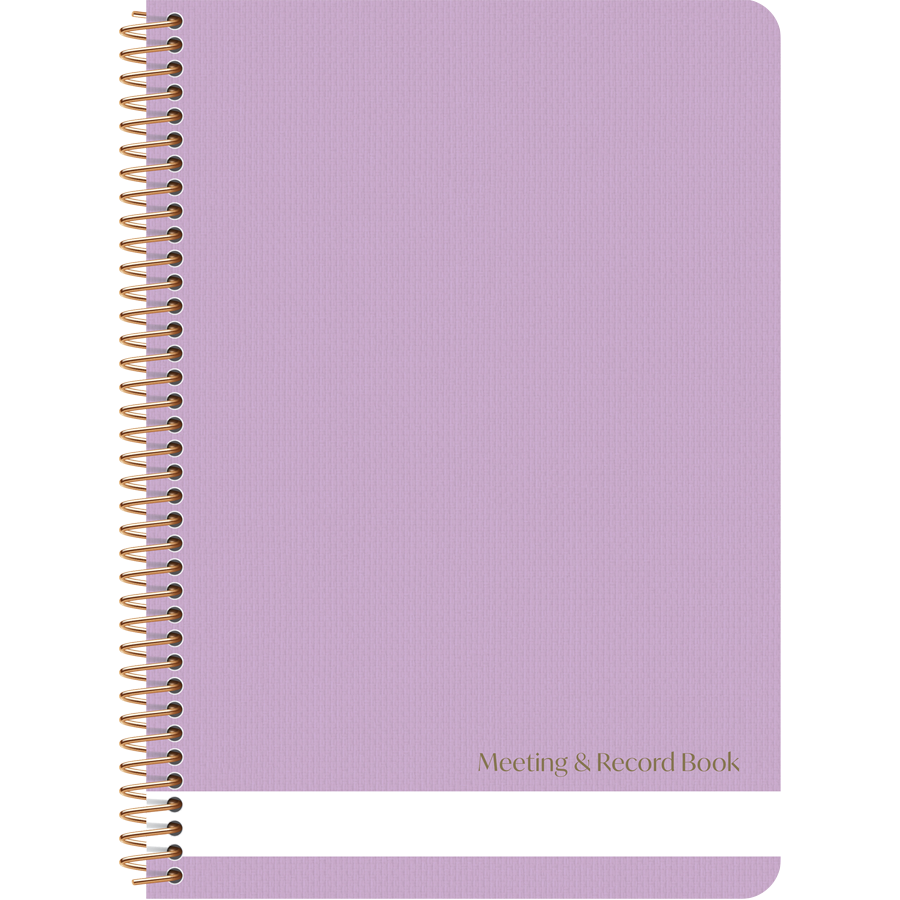 Luxe Meeting & Record Book
