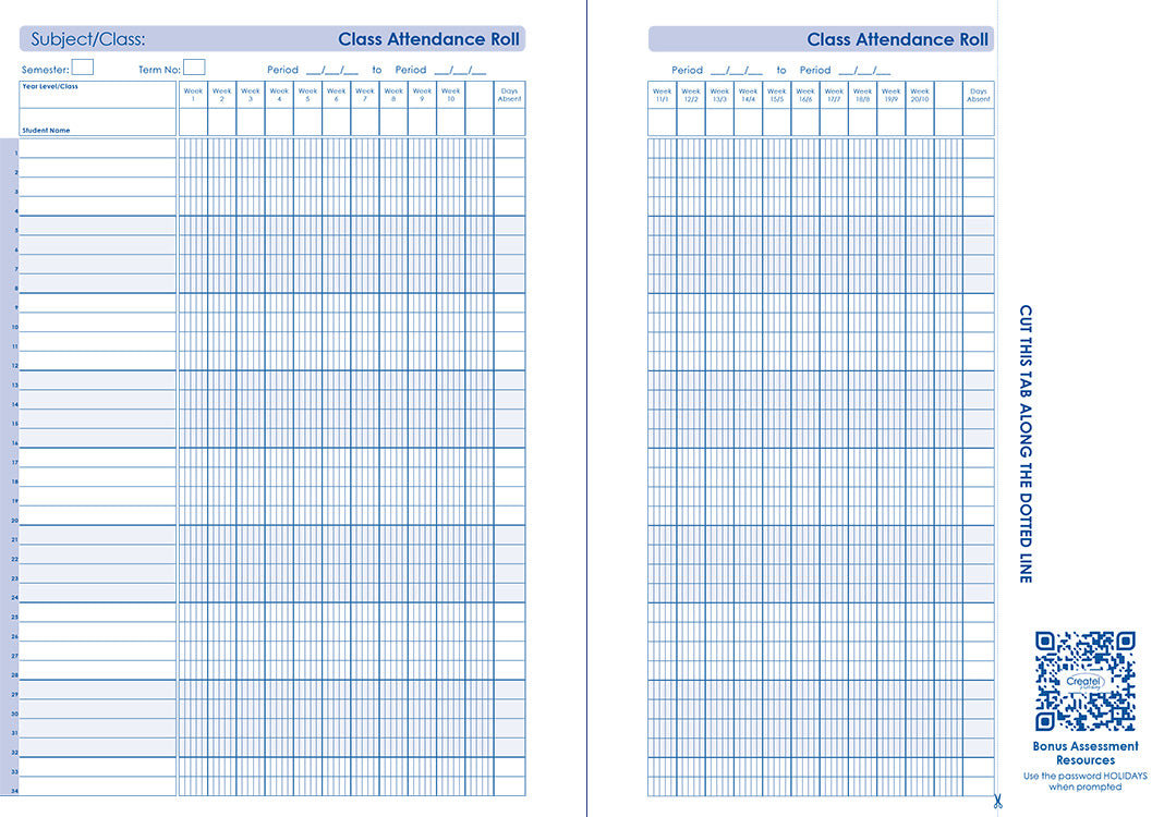 Secondary Weekly Planner 2027 - A5, Casebound Soft Cover — Createl 2586 — image 3