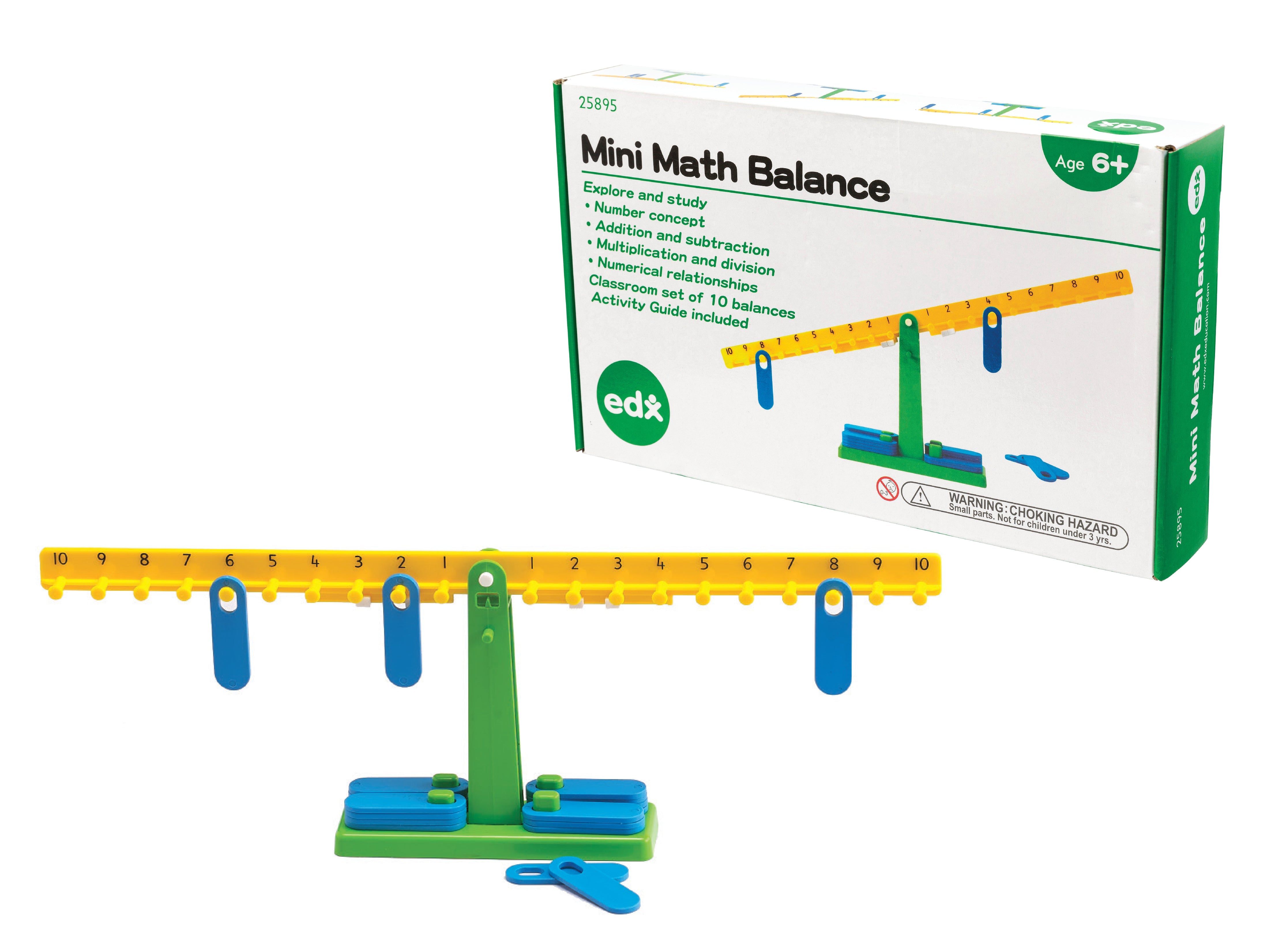 Mini Maths Balance - Set of 10