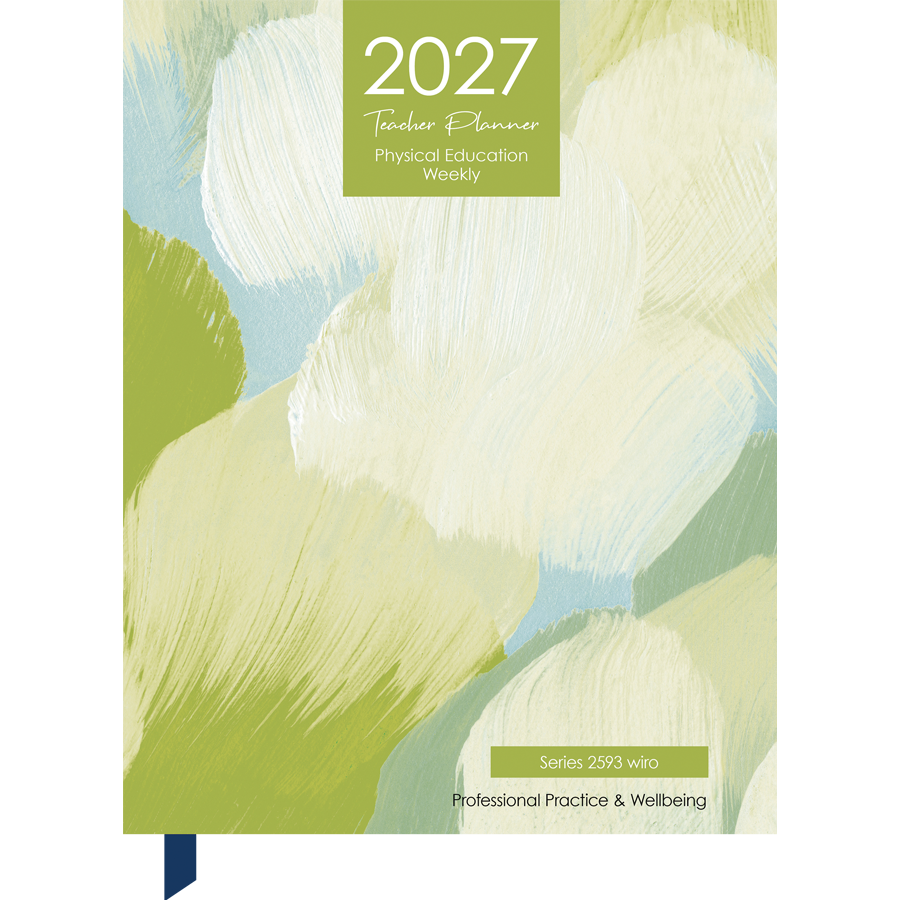 Primary & Secondary Physical Education Weekly Planner 2027 - A4, Wiro Bound — Createl 2593 — image 1
