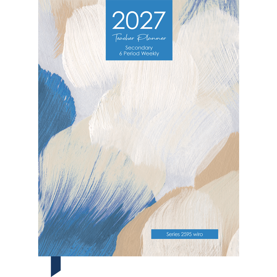 Secondary 6-Period Weekly Planner 2027 - A4, Wiro Bound — Createl 2595 — image 1
