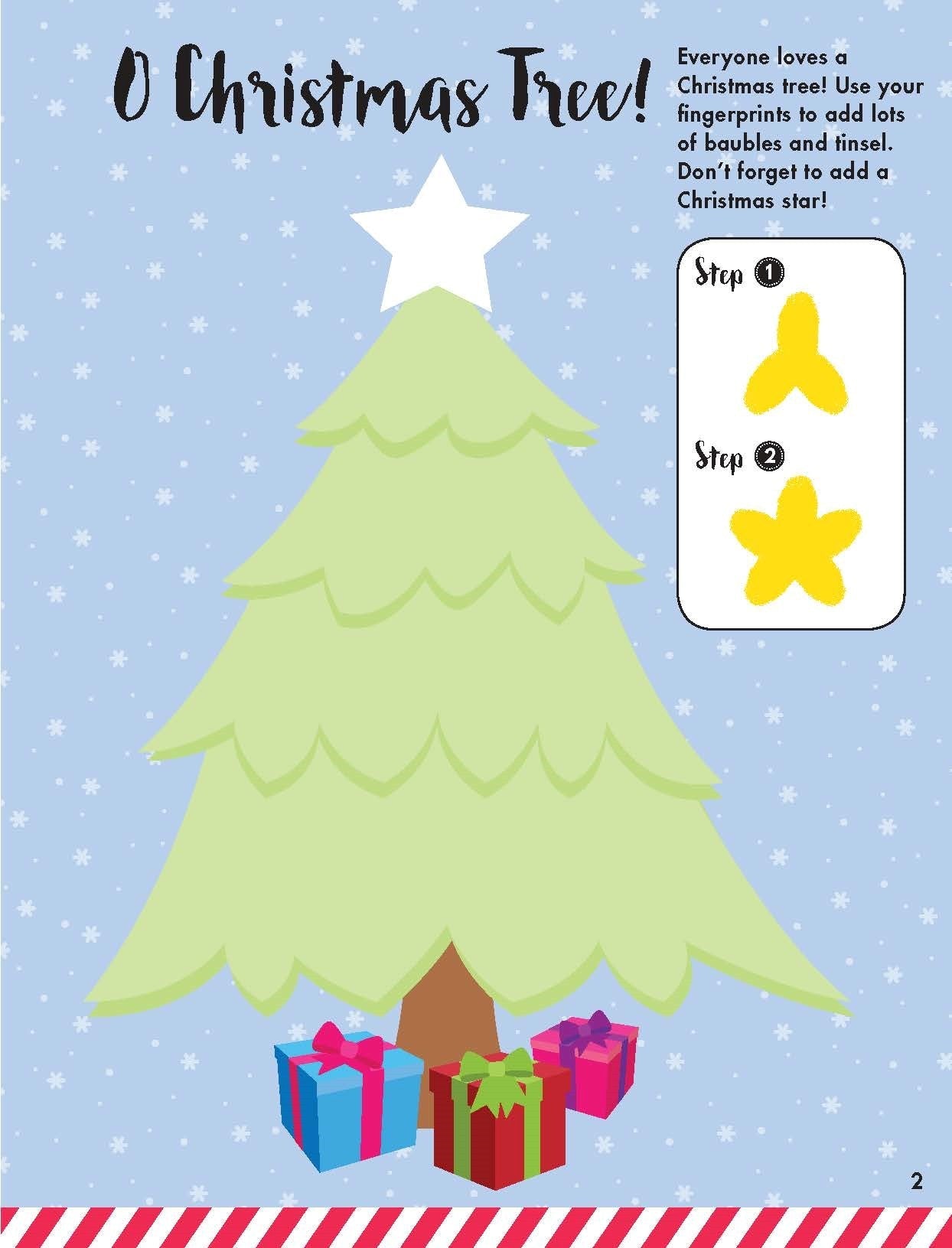 Finger Print Art - Christmas — inside page 2