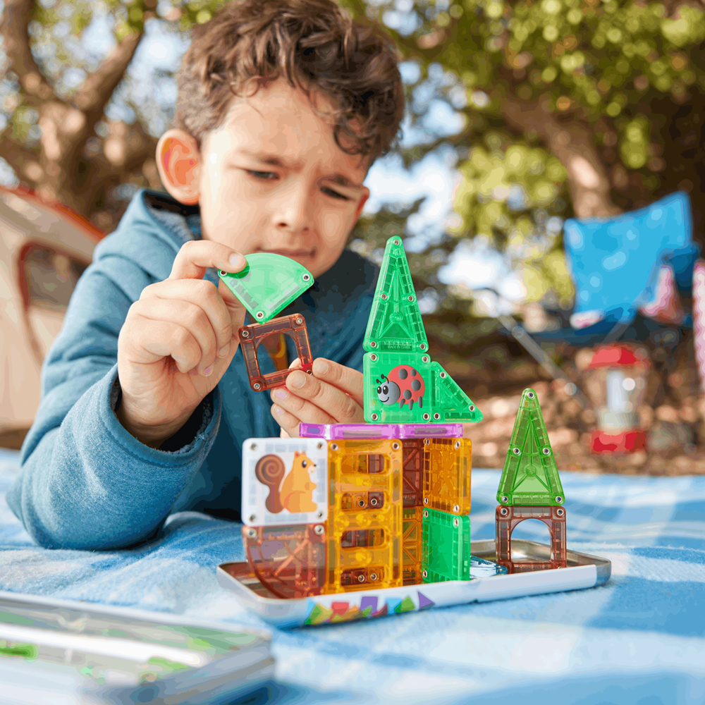 Magna-Tiles microMAGS - Tree House 24-Piece Travel Set - view 3