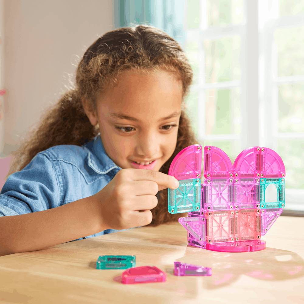 Magna-Tiles microMAGS - Heart To Heart 26-Piece Travel Set - view 3