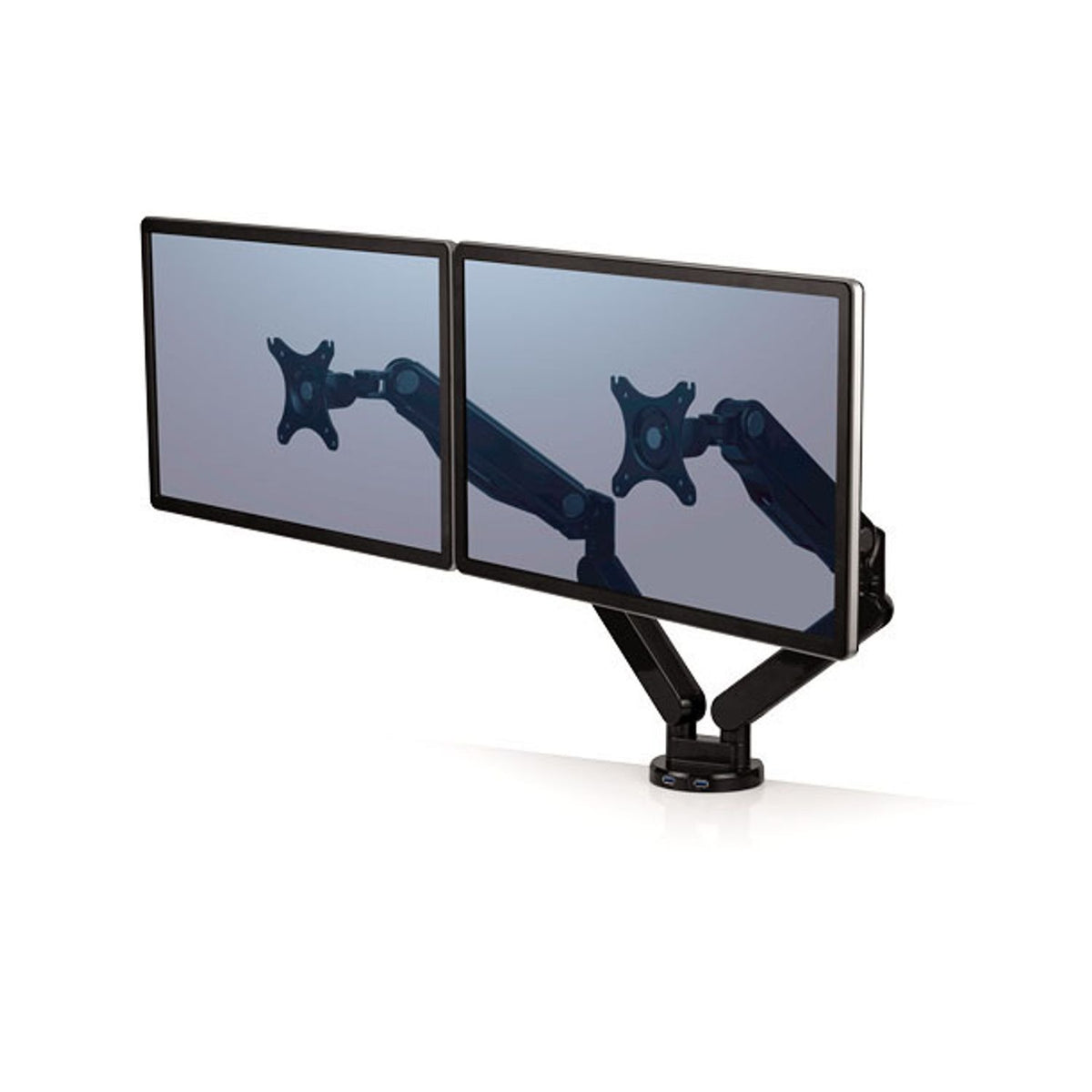 Fellowes Platinum Series Dual Monitor Arm - Black