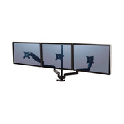 Fellowes Platinum Series Triple Monitor Arm - Black