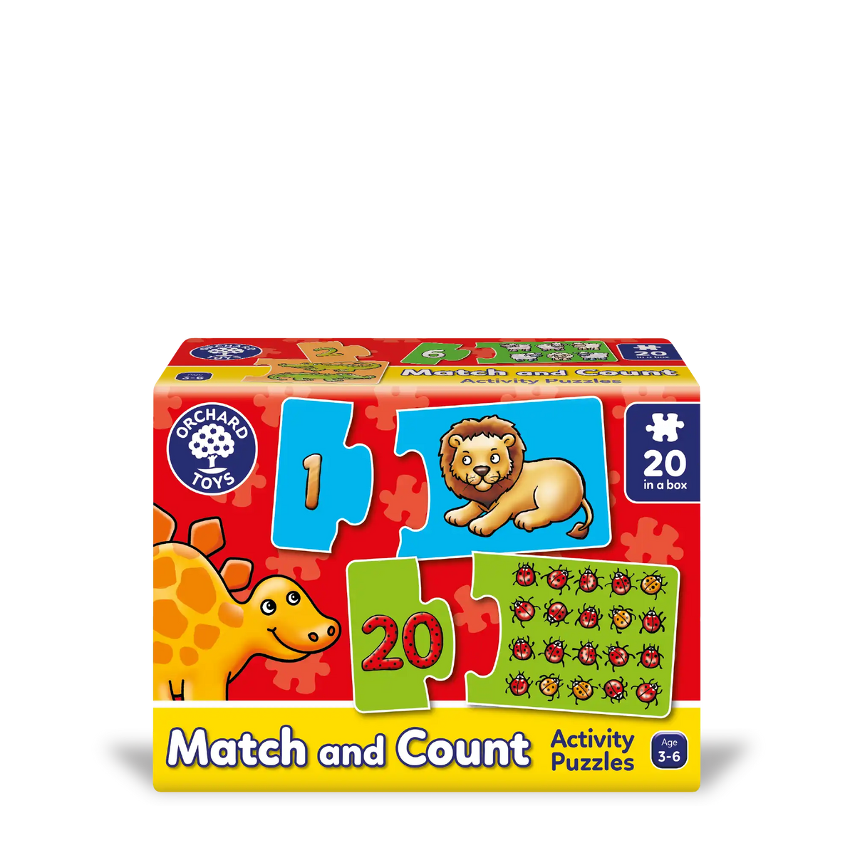 Orchard Toys - Match and Count 20 Pieces Puzzle