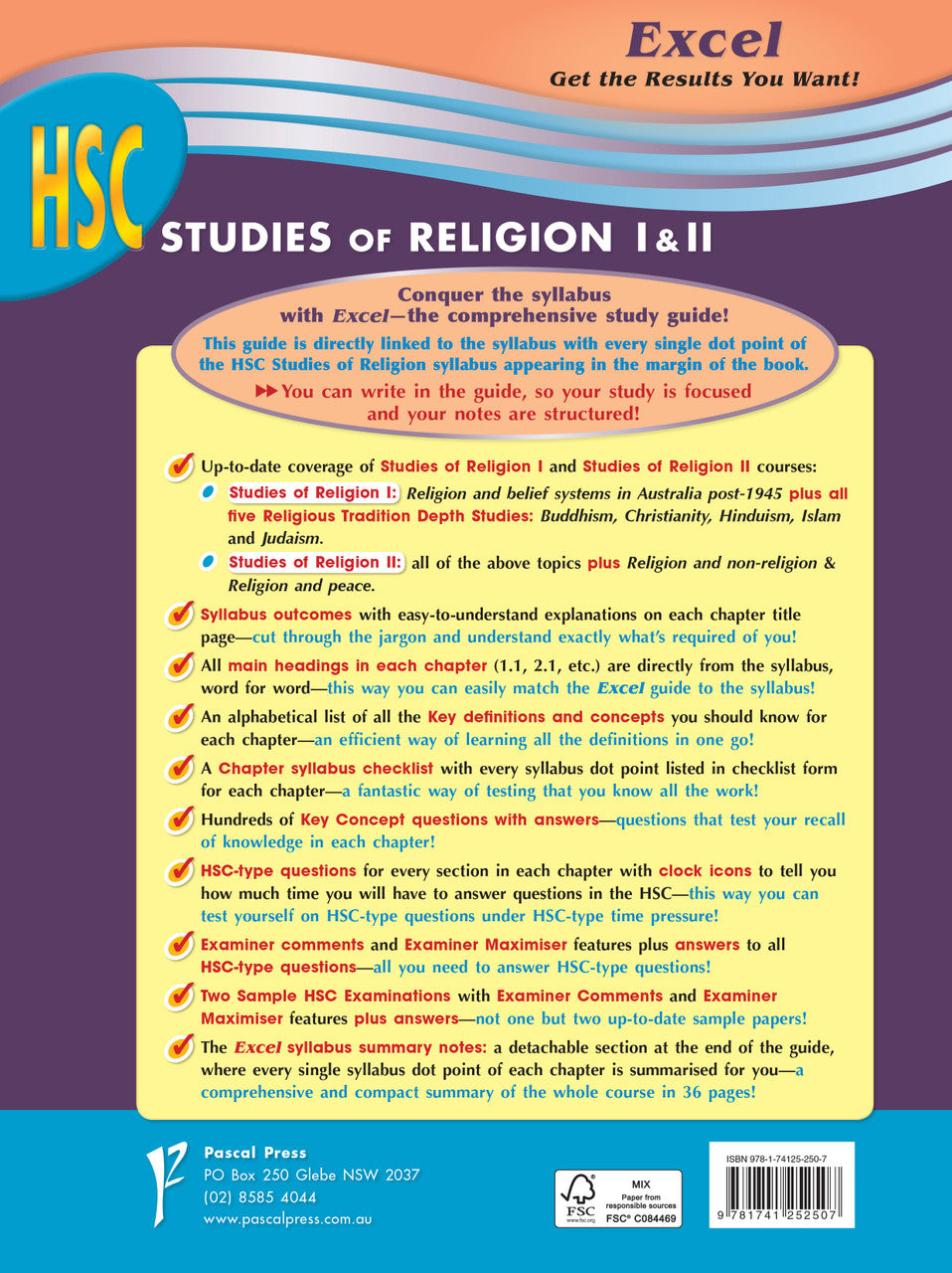 Excel HSC - Studies of Religion I and II Study Guide — inside page 18