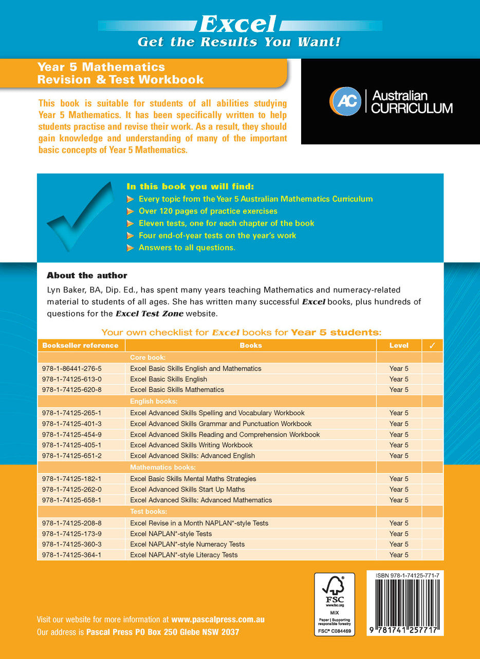 Excel Essential Skills - Year 5 Mathematics Revision & Test Workbook — inside page 13