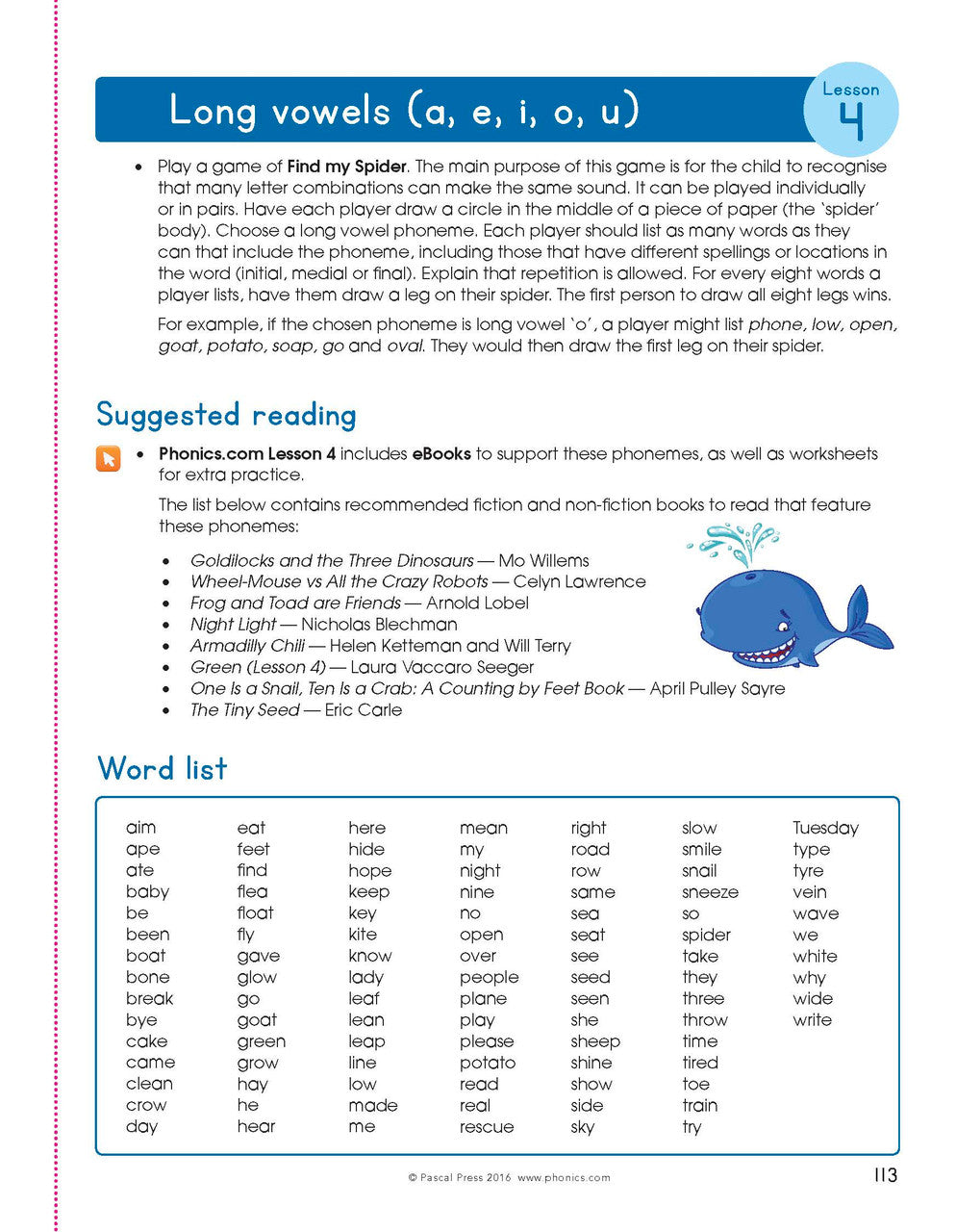 The Mega Book of Phonics Worksheets — inside page 12