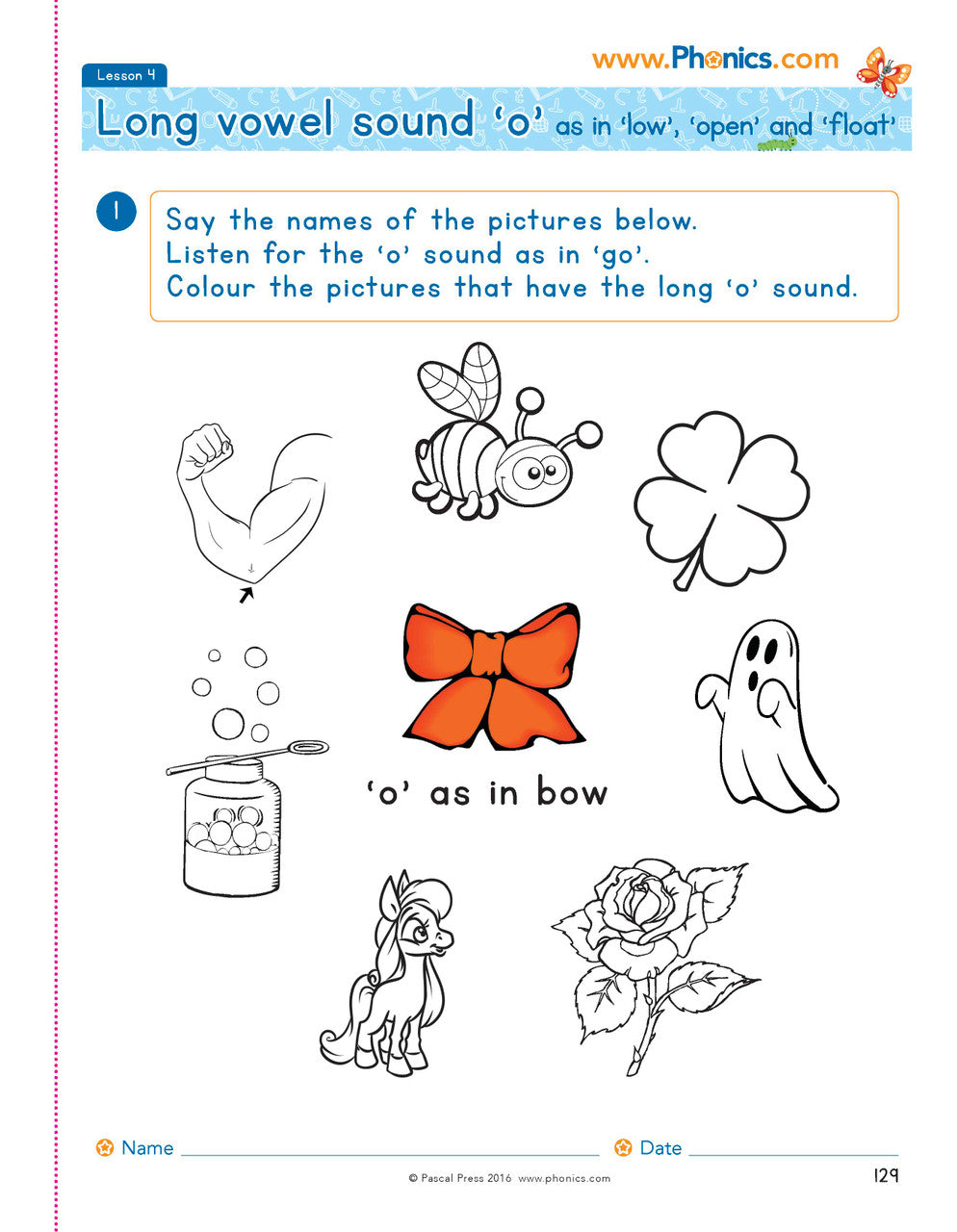 The Mega Book of Phonics Worksheets — inside page 13