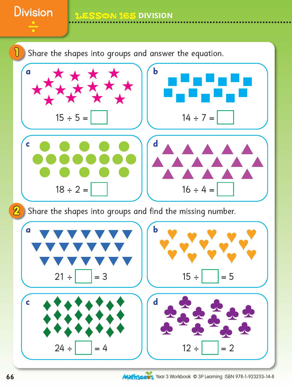 ABC Mathseeds Maths Skills Year 3 — inside page 9