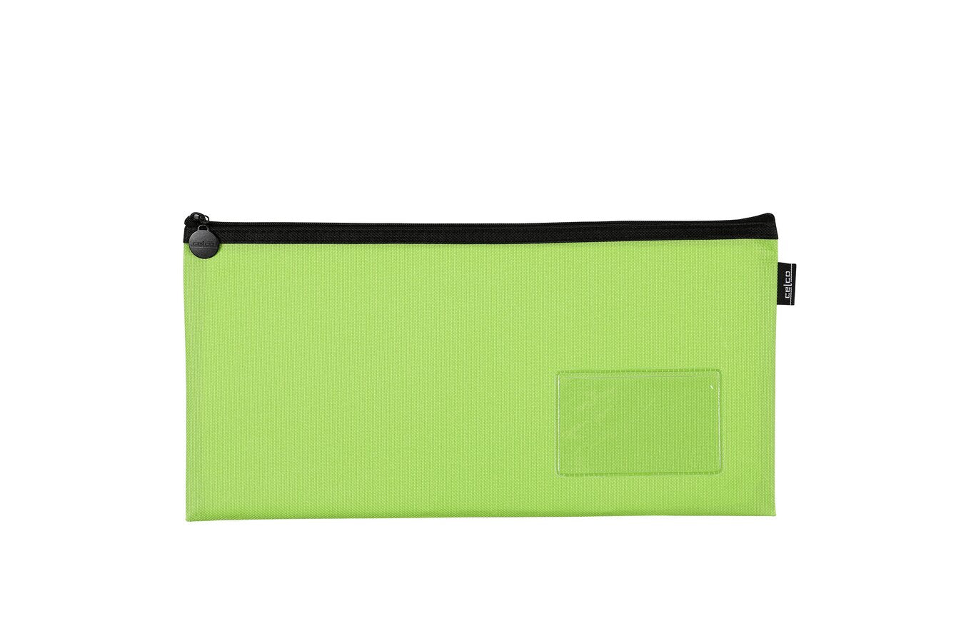 Celco Pencil Case - 350 x 180mm, Lime Green (Pack of 10)