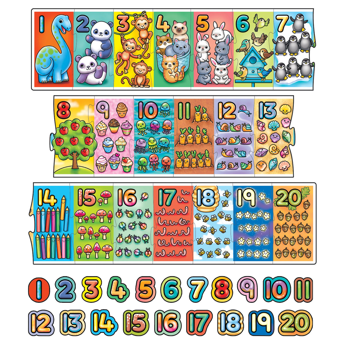 Orchard Toys - Big Number Puzzle