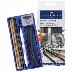 Charcoal Sketch Set - Faber Pitt Classic