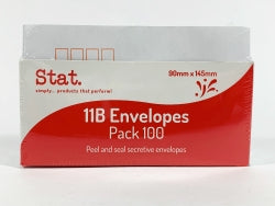Stat Envelope 11B Secret - Peel/seal Pack of 100