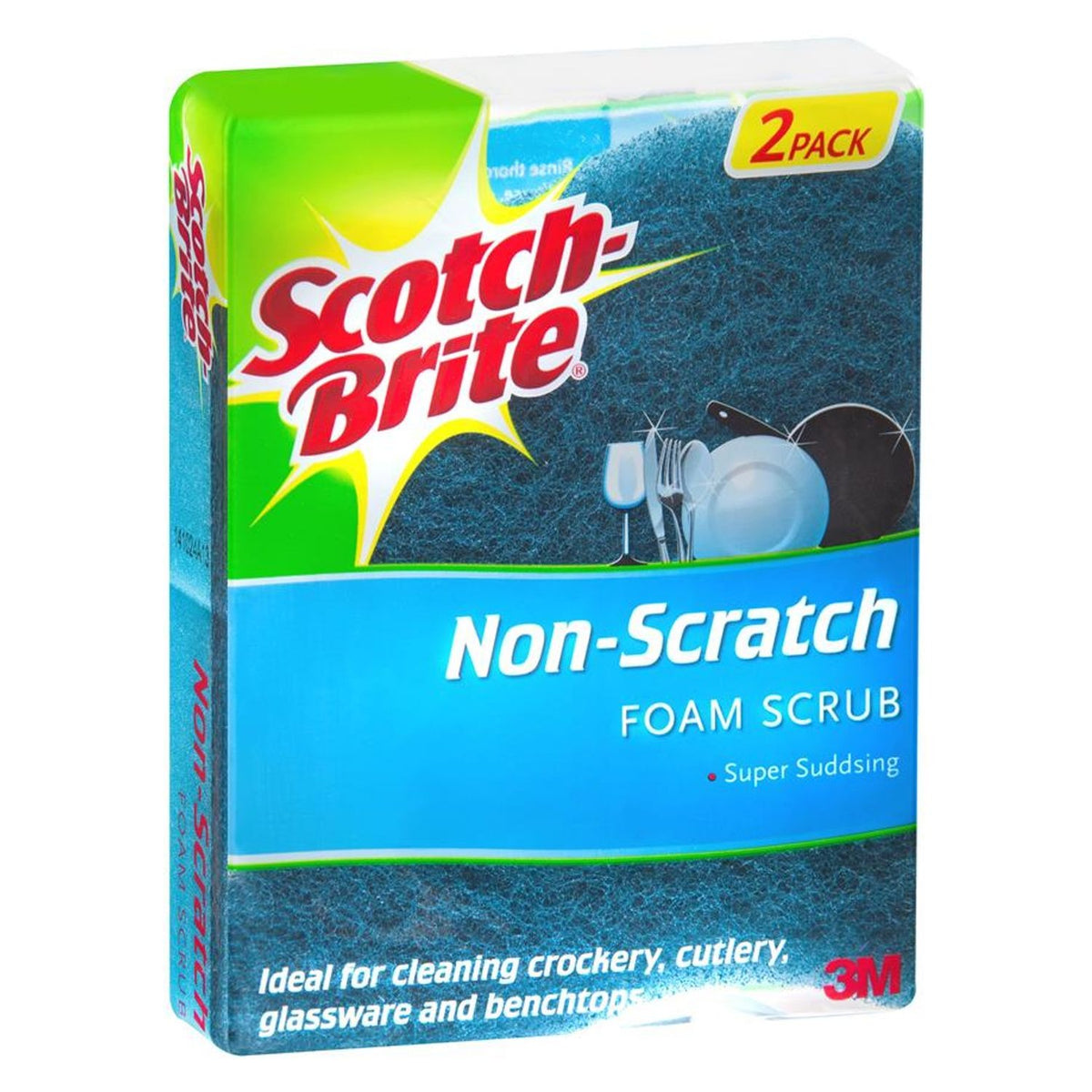 Scotch-Brite Non-Scratch Scrub Sponges (Pack of 2)