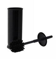 Compass Toilet Brush and Holder - Black