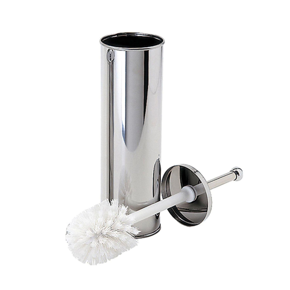 Compass Toilet Brush with Stainless Steel Holder