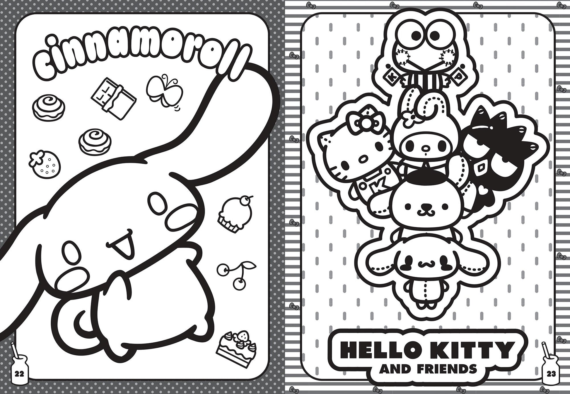 Hello Kitty and Friends - 32pp Colouring Book — inside page 2