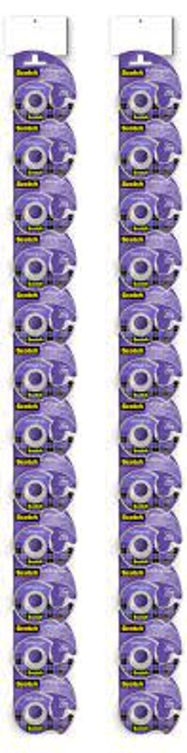 Scotch Gift Wrap Tape Clear 19mm x 16.5m (Pack of 24)