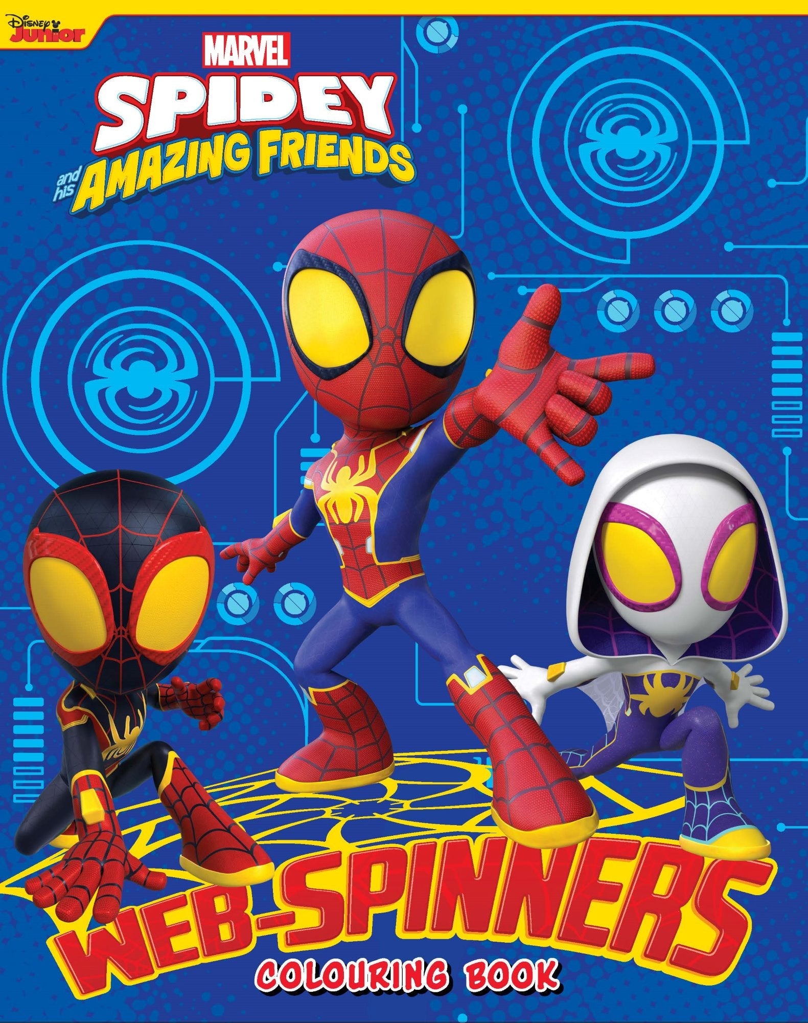 Spidey and His Amazing Friends - Activity Case - Web Spinners — inside page 1