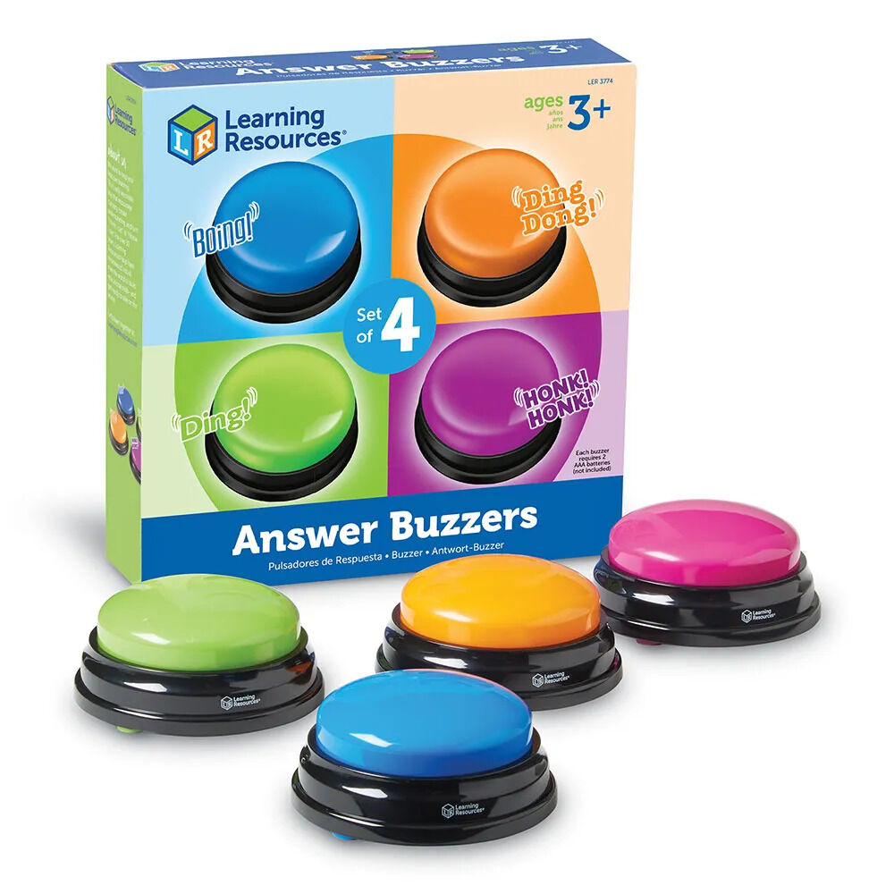 Answer Buzzers - Set of 4