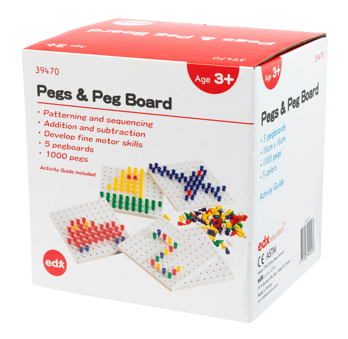 Peg and Peg Board Set - view 2