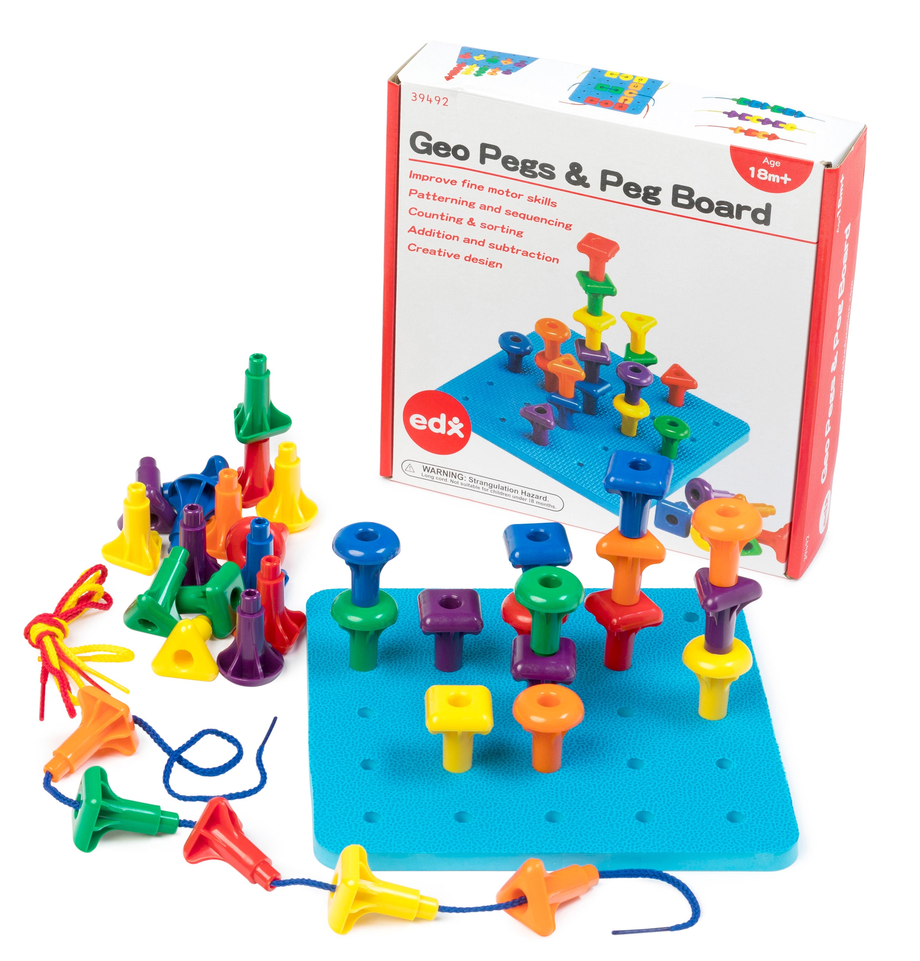 Geo Pegs and Peg Board