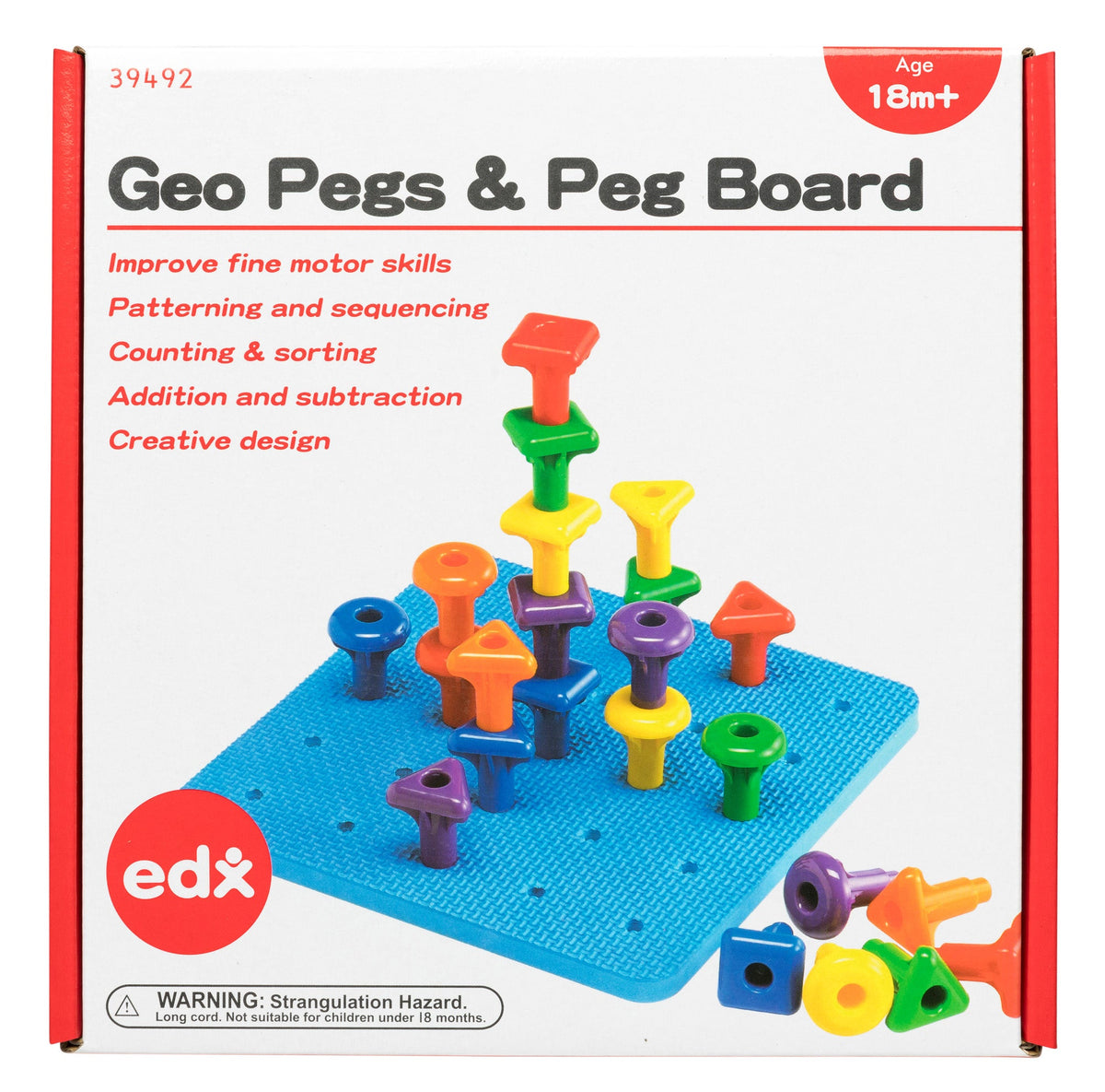 Geo Pegs and Peg Board