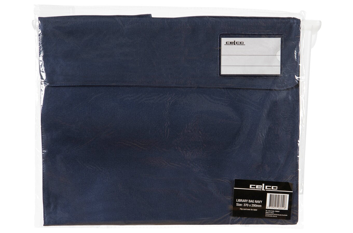 Celco Library Bag - Navy (Pack of 10)