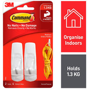 Command Self-Adhesive Hooks Medium (17001)