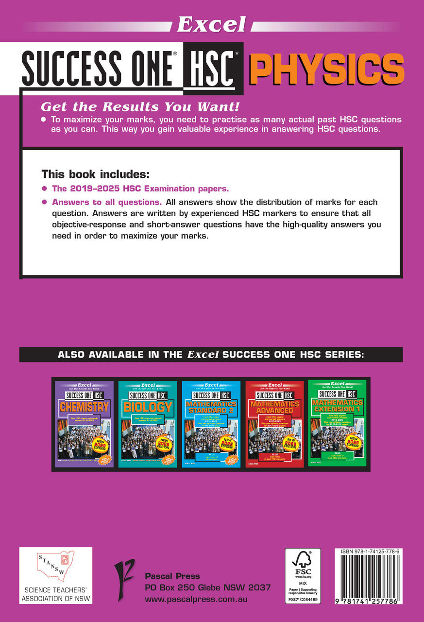Excel Success One HSC Physics 2026 Edition — inside page 15